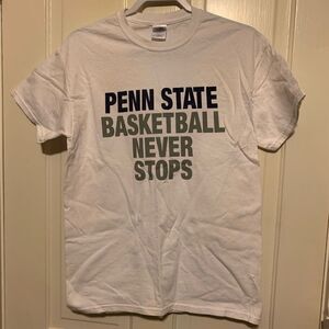 Penn State Basketball Never Stops Size Medium T-Shirt